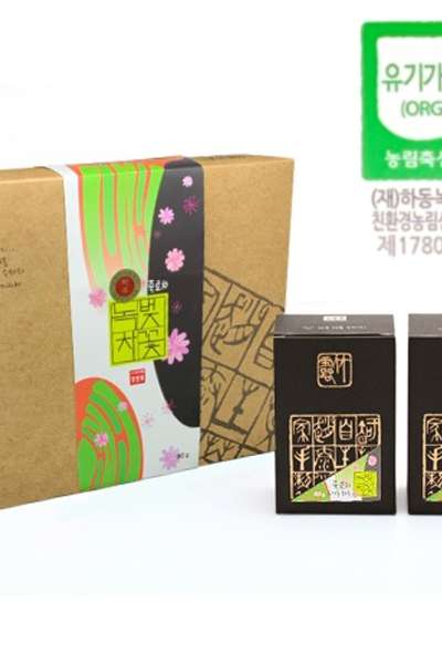 オーガニック緑茶 チョテヨンガ 竹露 花後茶 智異山 高級手作り茶