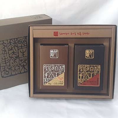 Jo Tae-yeon's Pre-Grain Rain Green Tea + Yellow Tea Set - Jirisan Organic Handmade Green Tea