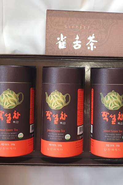 感謝セット5号(特選緑茶100g 3本)雀舌茶ギフトセット