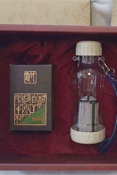 ジョテヨン革ロチャ 細作 緑茶 携帯茶器セット 正月 秋夕 名節ギフト