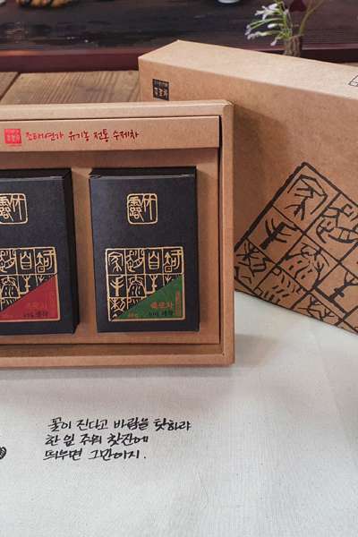チョテヨンガ竹露茶細作+中作80g智異山有機農家製緑茶