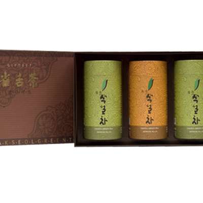 感謝 Set-ナホ(緑茶3種ギフトセット-正選2/特選1)