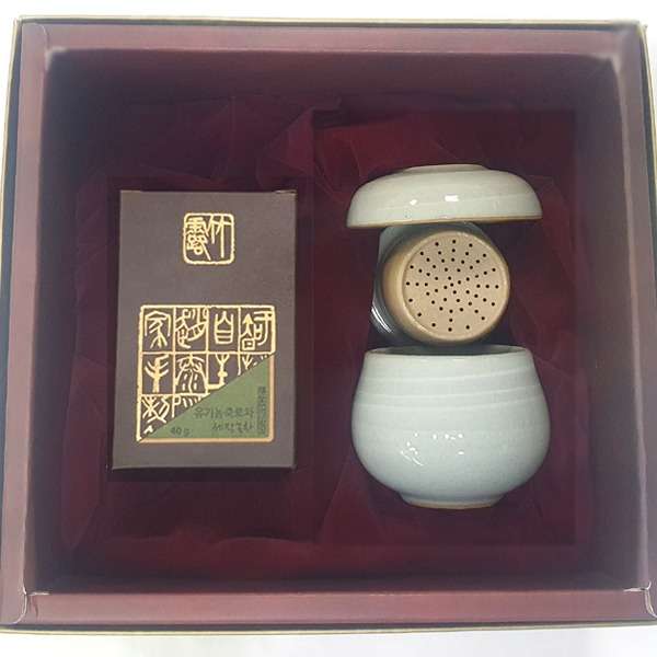 Organic Sejak Green Tea 40g with Single-Serving Tea Set Gift Box
