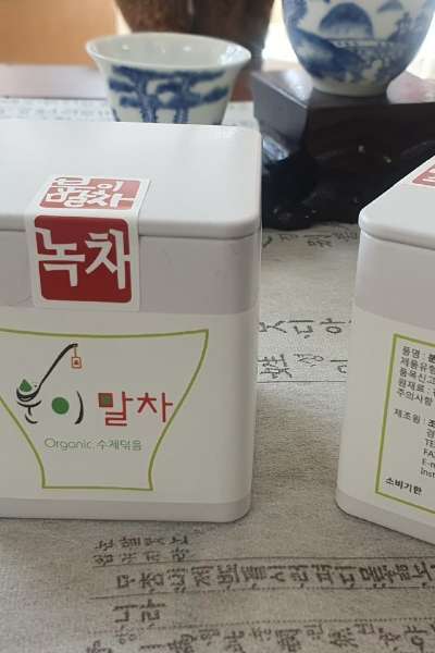 オーガニック河東抹茶-粉緑茶 40g 緑茶葉100%