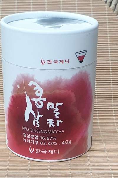 紅参抹茶-粉末緑茶(抹茶用) 40g