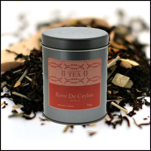 German Blended Black Tea Reve de Ceylon (Dream of Ceylon) 80g Caddy