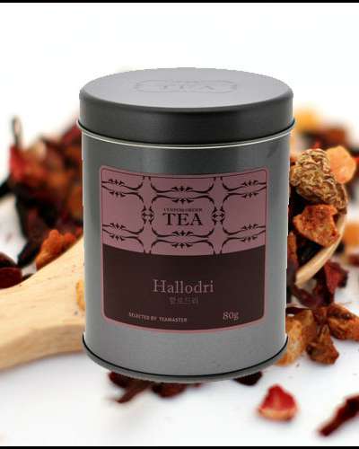 ドイツ ハーブティー フルーツティー フラワーブレンドティー Hallodri(ナンボンッコン) 80g キャディ