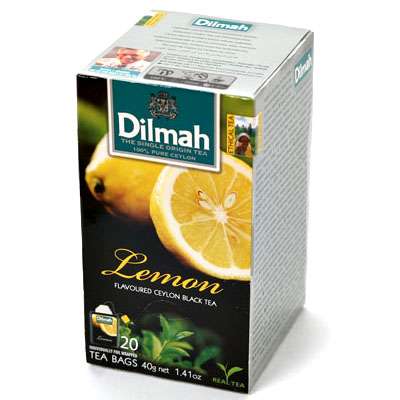 [Dilmah] Lemon Black Tea 20 Tea Bags