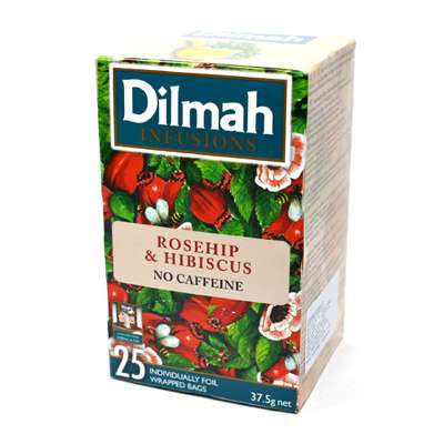 Dilmah Rosehip & Hibiscus 20 Tea Bags