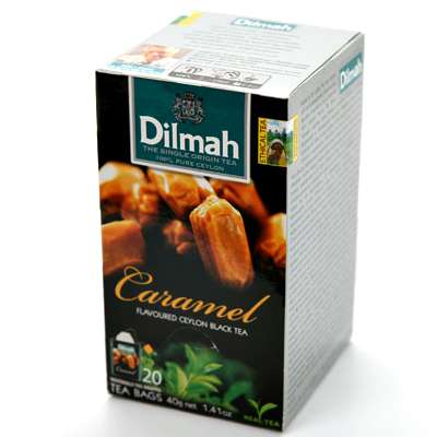 Dilmah Caramel Black Tea 20 Tea Bags
