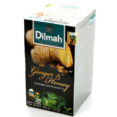 Dilmah Ginger & Honey 20 Tea Bags/Ginger Black Tea