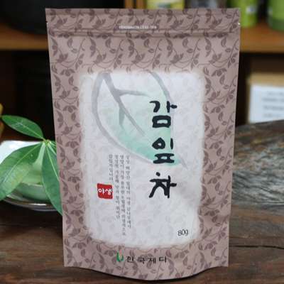 Wild Persimmon Leaf Tea 80g Made by Master Craftsman - Budget-Friendly Barley Tea Alternative Health Tea
