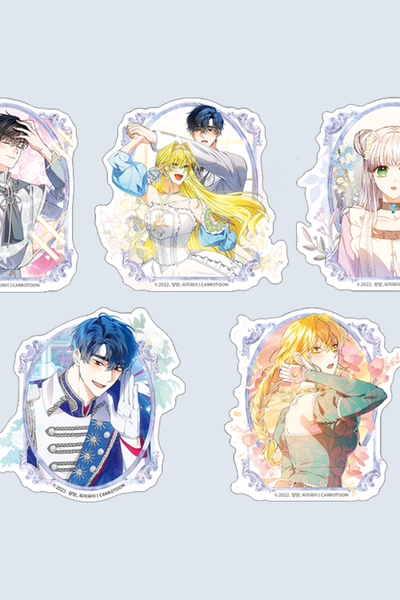 [Goods] The Perfect Ending Plan for the Villain in the Fairy Tale - Removable Sticker 5-Piece Set