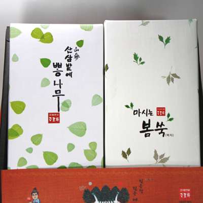 竹露茶2種ギフトセット5号-桑葉茶+ヨモギ茶
