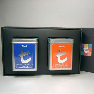 [Dilmah] Black Tea 2-Type Gift Set - Nuwara Eliya + Ceylon