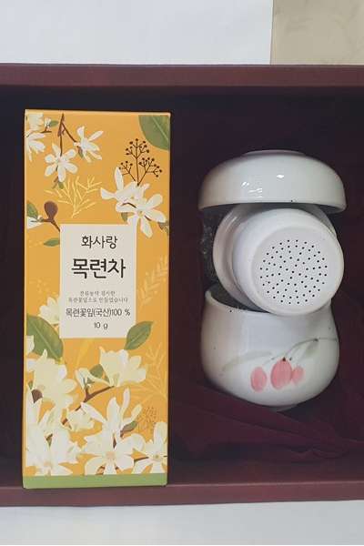 マグノリア花茶 1人用茶器ギフトセット