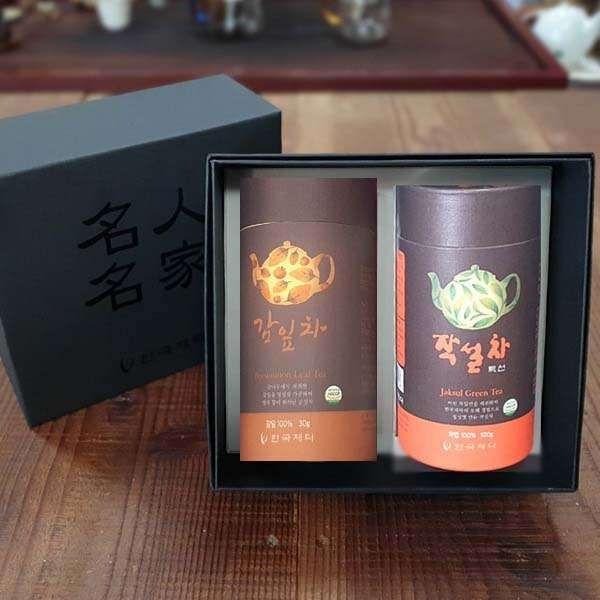 Wild Persimmon Leaf Tea Premium Green Tea Gift Set - Holiday & Thank You Gift