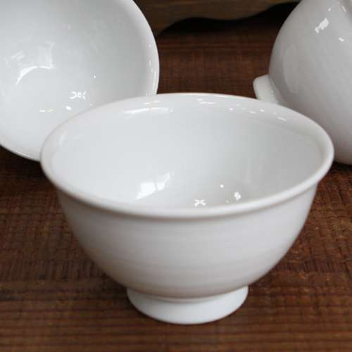 Premium White Porcelain Sharing Cup No. 3 Tea Cup Diameter 11cm