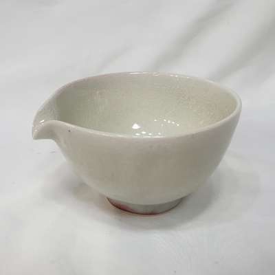 Bingryeol Suk-Uh Gyeongnam Master Craftsman Gilcheon Lee Han-Gil Spouted Tea Bowl