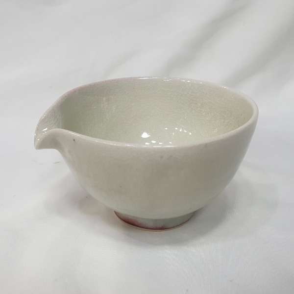 Bingryeol Suk-Uh Gyeongnam Master Craftsman Gilcheon Lee Han-Gil Spouted Tea Bowl