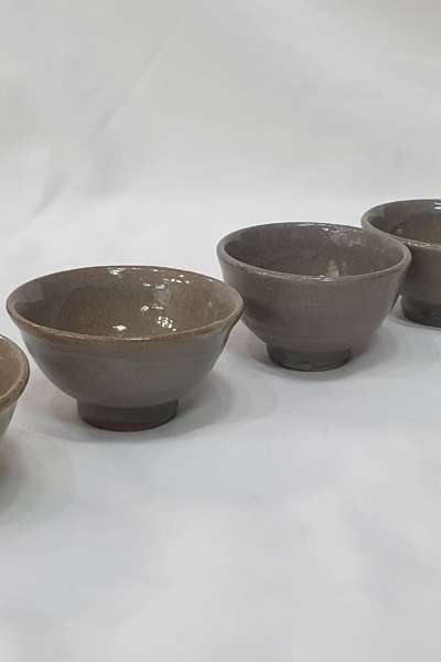 文慶 薪窯焙煎茶杯5個セット 急須追加購入可能