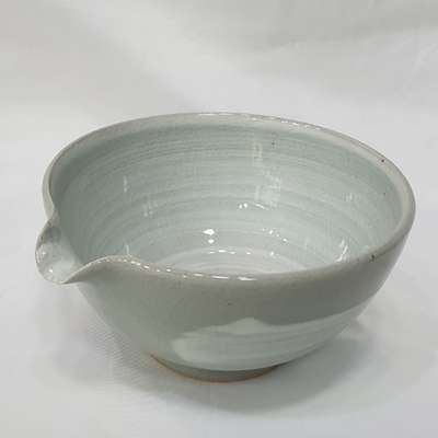 Spout Matcha Whisk Bowl Whipping Matcha Green Tea Latte Café Serving Bowl