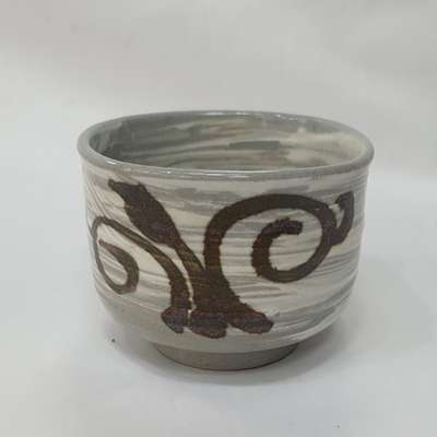 Gyeryong Buncheong Underglaze Iron-Brown Tea Cup - Large Sharing Cup