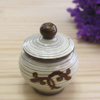 ナン鉄油茶壷