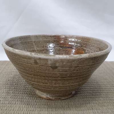 Matcha Tea Bowl [Master Potter Banggok Seo Dong-gyou] Wood-Fired Kiln Green Ash Glaze Tea Bowl No. 1 – Subtle Depth of Elm Ash Glaze