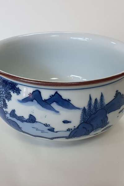 古董青花退水器 アンティーク退水具