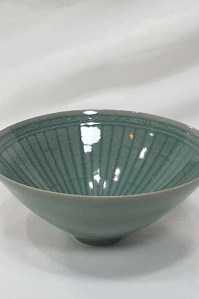 茶碗 다완 2501-05号 青磁