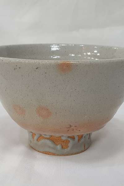 抹茶茶碗 [方谷 徐東奎 陶芸名匠 作] 李朝茶碗 (正保茶碗)