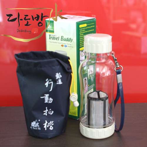 Travel Buddy Portable Tea Infuser 370cc (Small) - Taiwan Authentic Xingdongbei PC-301 Piaoyibei