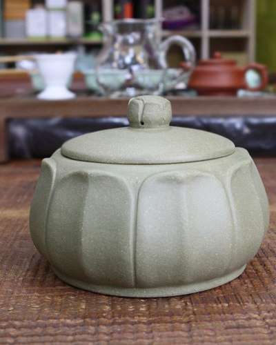 紫砂茶缶(両缶)5号/茶壺/茶保存容器/紫砂壺