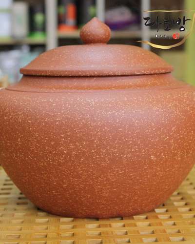 紫砂茶缶(両口)3-1号/茶壷/茶保存容器/紫砂壷