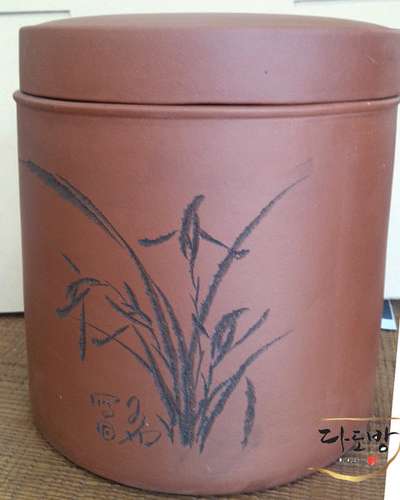 紫砂茶缶(両口)大大 直筒型/茶壺/茶保管容器/紫砂壺