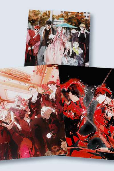 [Goods] A Certain Stepmother's Märchen - Illustration Board 3-Piece Set