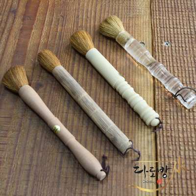 Zisha Teapot and Brush Holder Organizer Brush 1pc