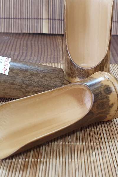 高級台湾烏竹竹茶匙 1個/茶匙/ティースプーン 限定販売