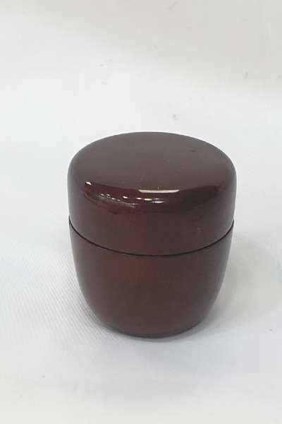 木製抹茶茶缶 2号 日本抹茶茶筒 アンティック
