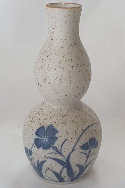 アンティーク花瓶 8号 ミニ多花瓶 茶道用 花瓶 小壺