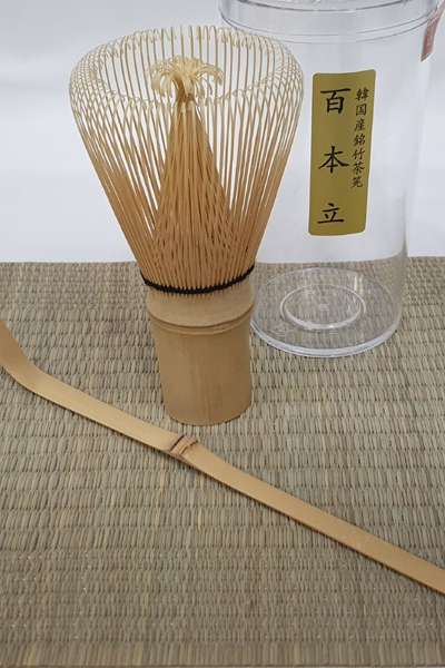 抹茶茶道具3点セット（茶筅＋抹茶スプーン＋ティーマット）