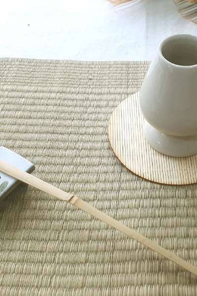 抹茶茶道具4点セット 茶筅立て 抹茶シ 受け皿 茶シ受け