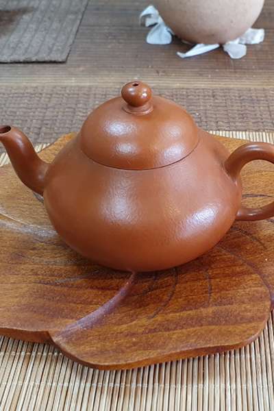 ナツメの木 花びら形 茶托 特大/急須別売/トレイ 盆 湯飲み台 茶托