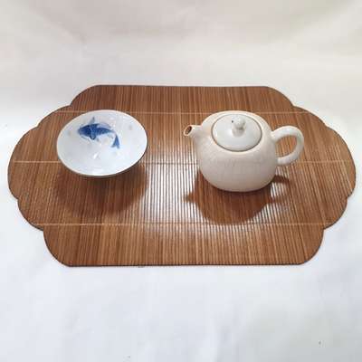 Bamboo Double Cloud-Shaped Table Mat (Small)