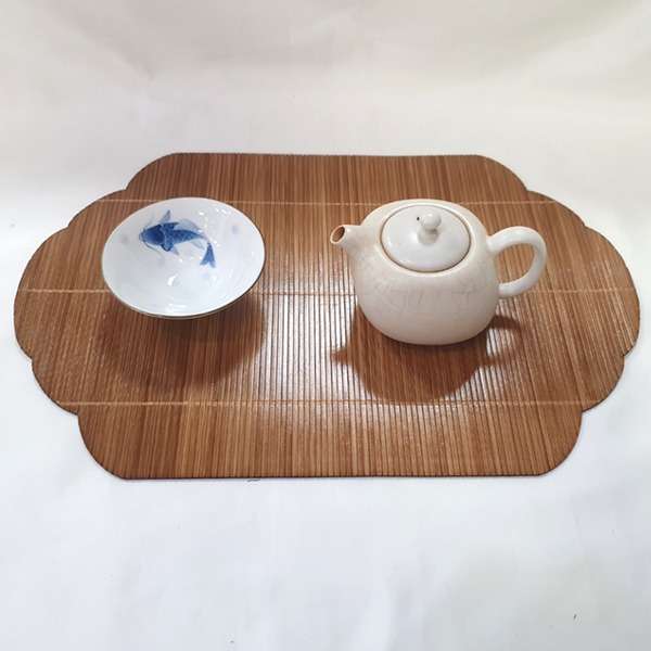 Bamboo Double Cloud-Shaped Table Mat (Small)