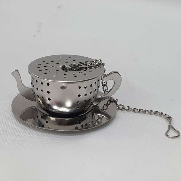Flat Teapot Tea Infuser Filter Strainer