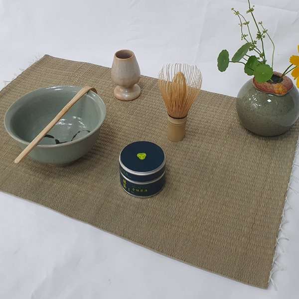 Tatami-Style Tea Mat Table Runner Matcha Setting Cloth