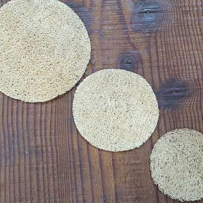Natural Coconut Fiber Teapot Coaster - Small, Medium, Large Options