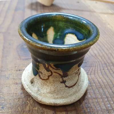 Japanese Hishaku Ladle Rest Stand Futaoki Antique